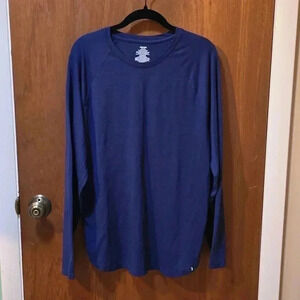 MeUndies Blue Long Sleeve 2XL